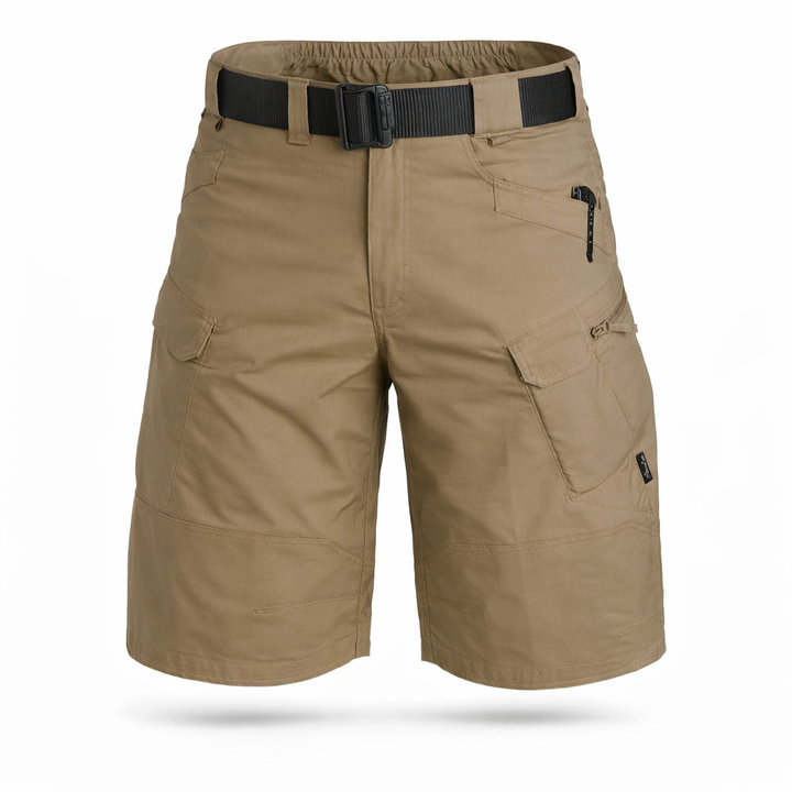 Pantaloncini estivi uomo cargo con molteplici tasche, ideali per un look casual, comfort e funzionalità.