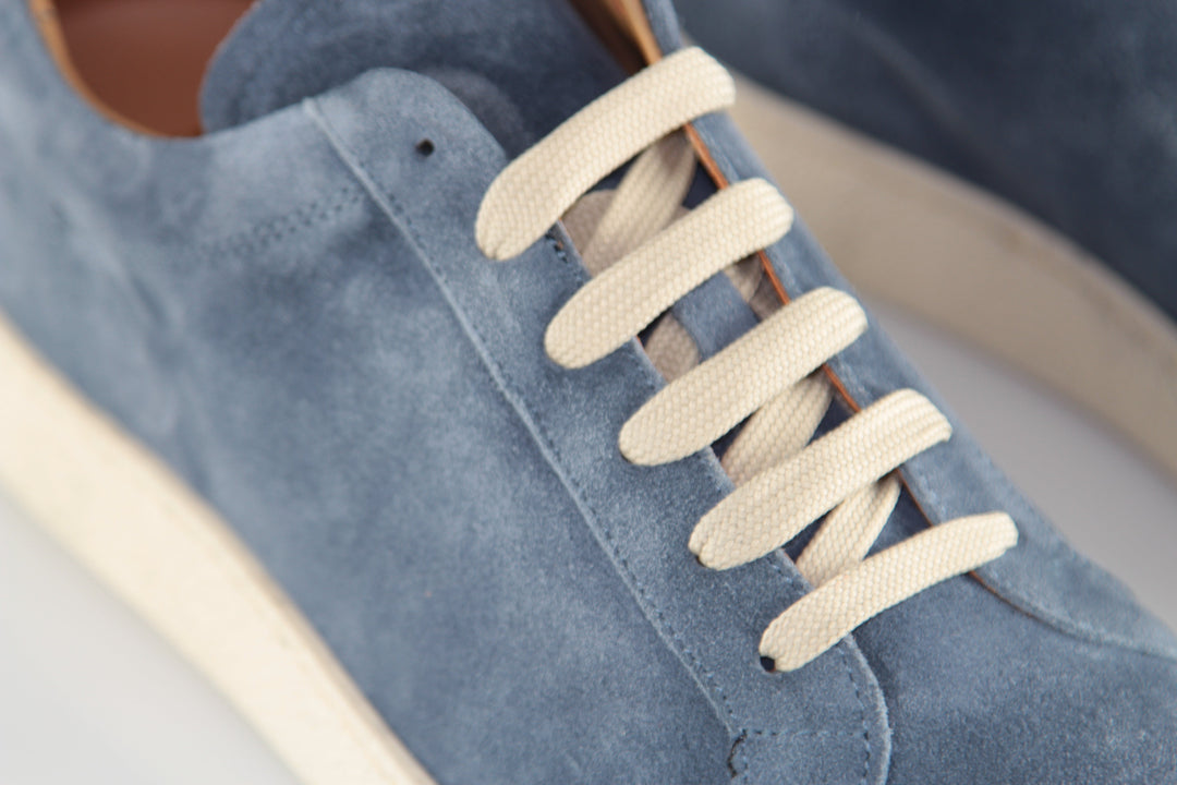 Scarpe uomo rialzate 6 cm azzurre, con design moderno per un look casual e confortevole. Aumenta la tua altezza.