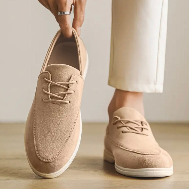 Mocassini eleganti uomo, comfort imbottito e suola antiscivolo. Ideali per primavera ed estate.