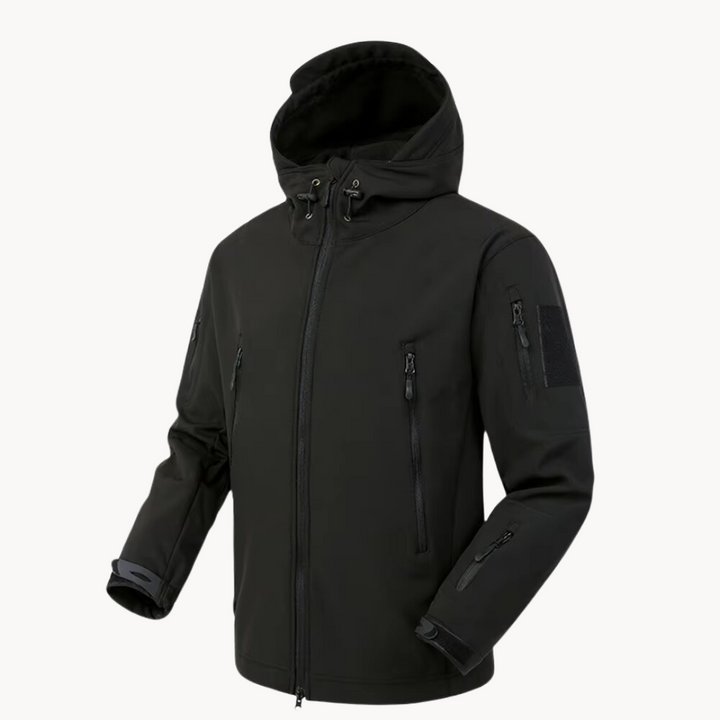 Giacca ultraleggera impermeabile uomo, ripiegabile con cappuccio, ideale per ogni avventura.