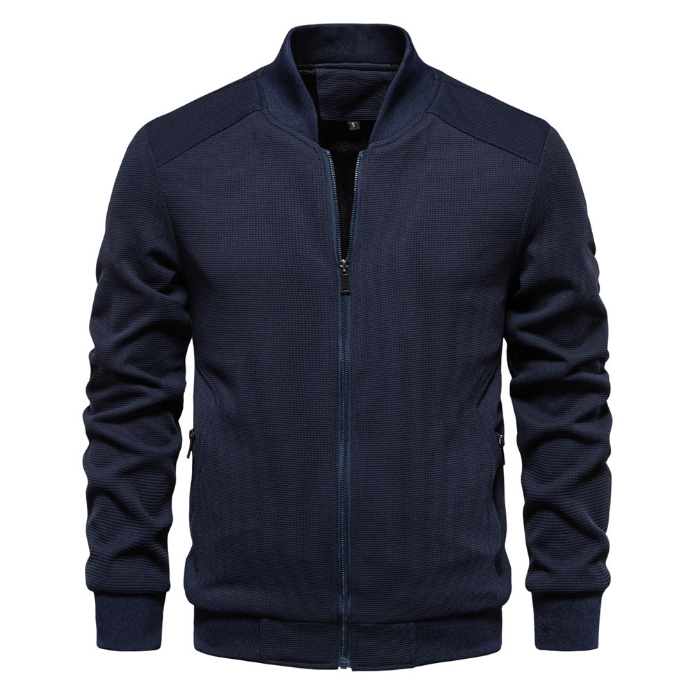 Giacca uomo a coste calda, ideale per affrontare l'inverno. Stile urbano, comfort e abbigliamento maschile.