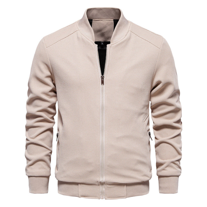 Giacca uomo a coste calda ed elegante per stile urbano. Comfort e moda casual perfetti per l'inverno.