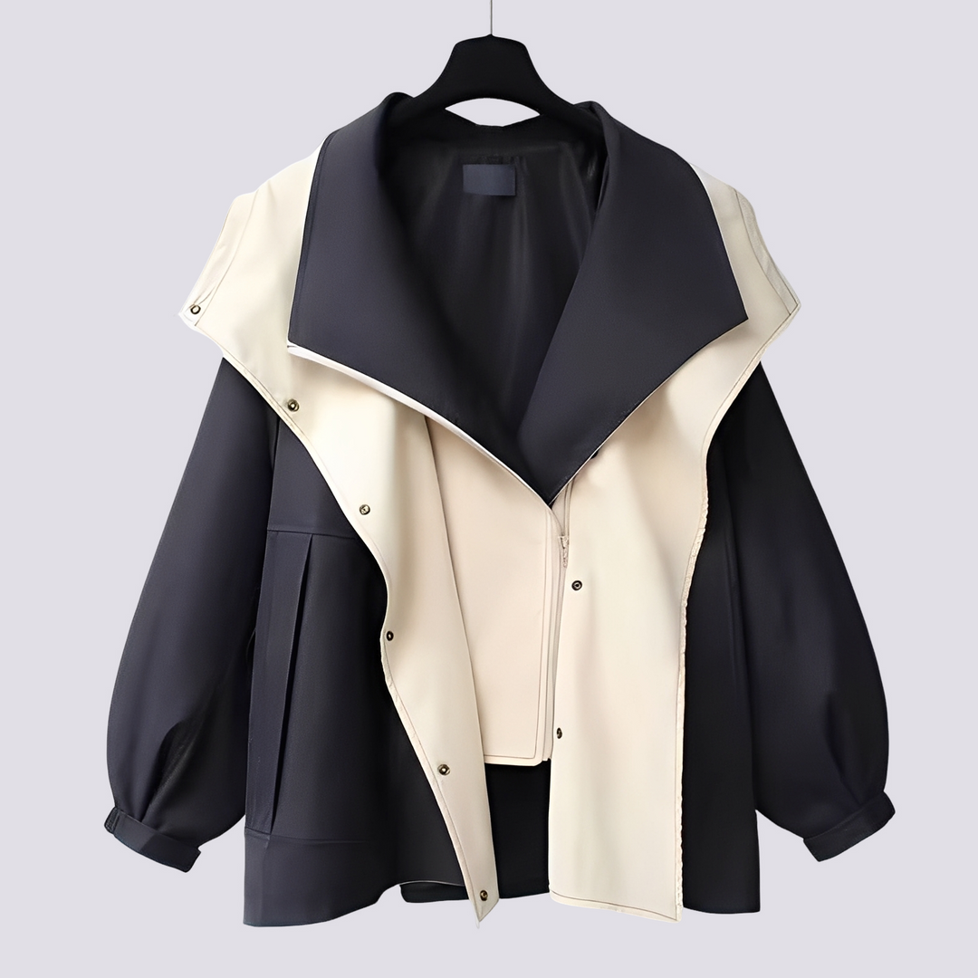 Cappotto donna leggero antipioggia, ideale per viaggi. Outwear elegante e casual per primavera e autunno.