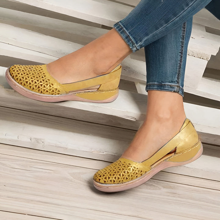 Scarpe da camminata donna ortopediche, traspiranti e leggere. Con memory foam per un comfort anti-stress.