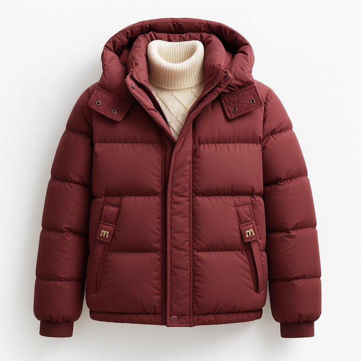 Piumino donna trapuntato con bottoni, giacca casual calda per il tuo stile autunnale.