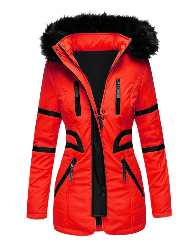 Comodo cappotto donna medio, ideale per affrontare il freddo con eleganza e stile durante l'inverno.