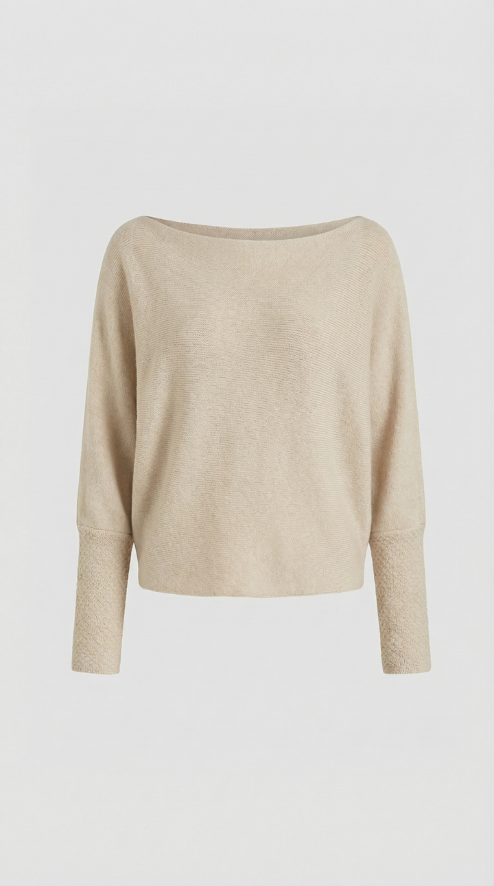 Moda femminile: maglione donna taglia unica spalla scoperta, asimmetrico, per autunno/inverno.