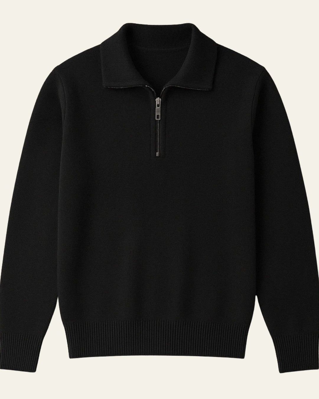 Maglione uomo casual con zip, comfort quotidiano ed eleganza per la moda autunno inverno.