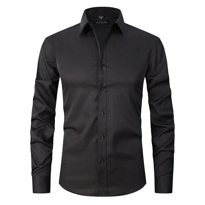Elegante polo uomo a maniche lunghe slim fit, perfetta per un abbigliamento maschile raffinato e versatile.