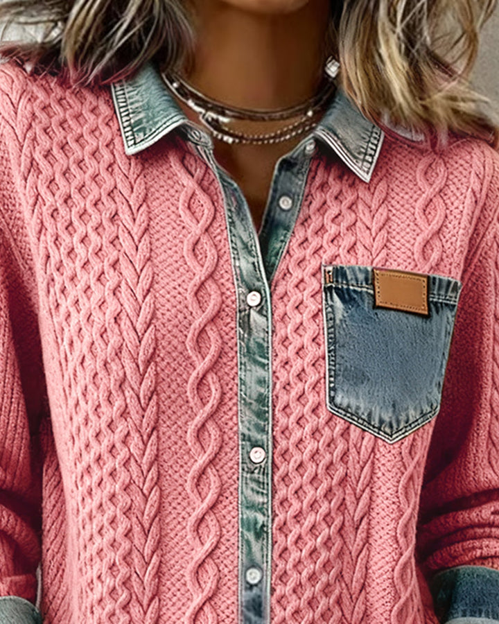 Top chic a maniche lunghe per donna, comfort insuperabile. Essenziale per la moda autunno inverno.