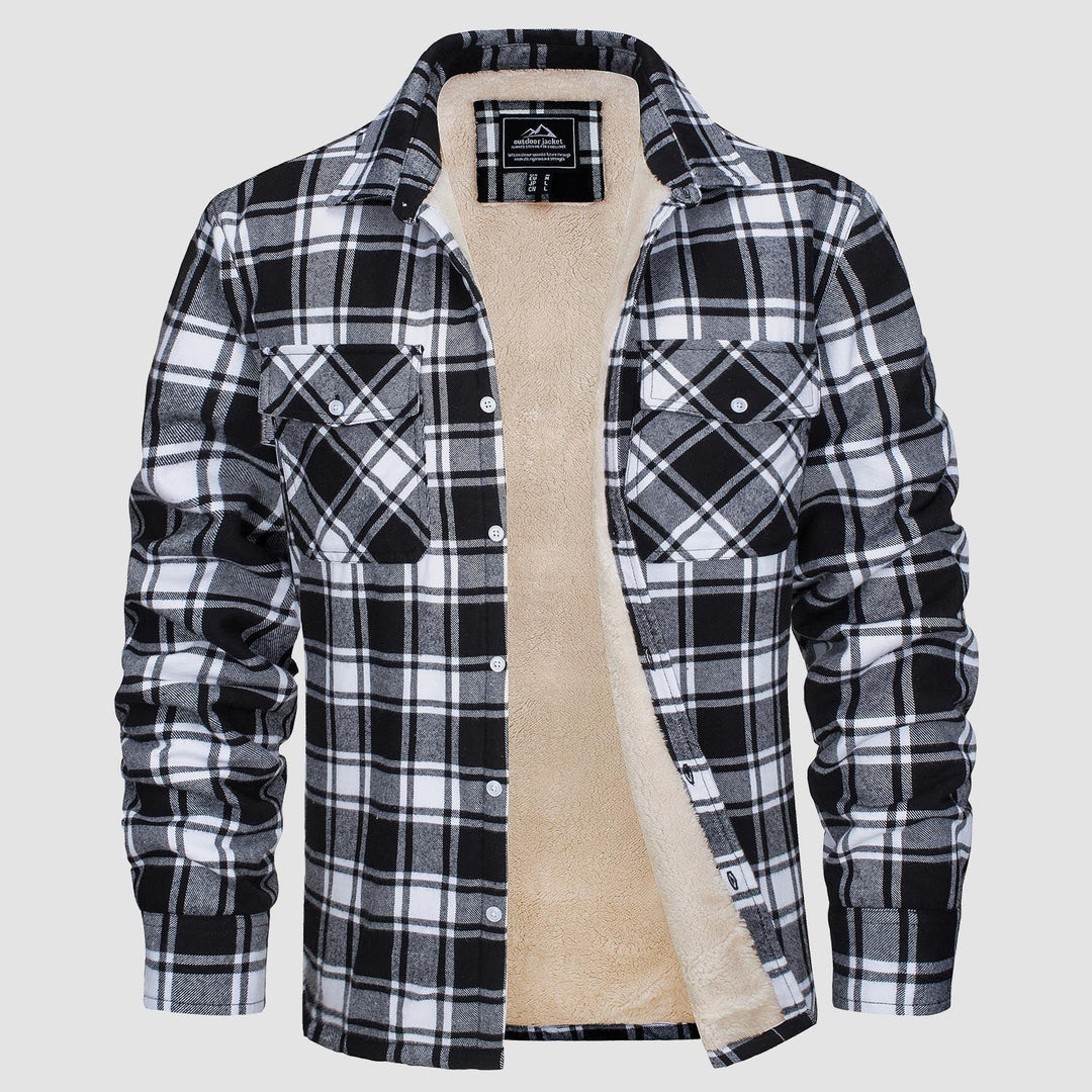 Giacca camicia uomo ideale per primavera, casual, tasche, stile versatile e alla moda.