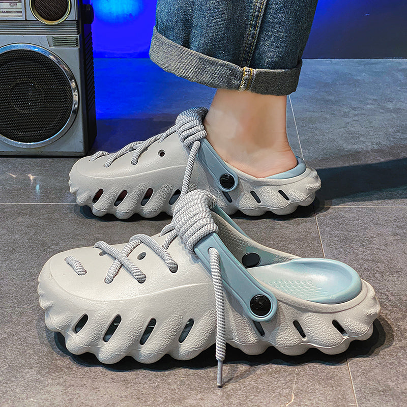 Zoccoli casual da uomo, leggeri e freschi, perfetti per il relax estivo.