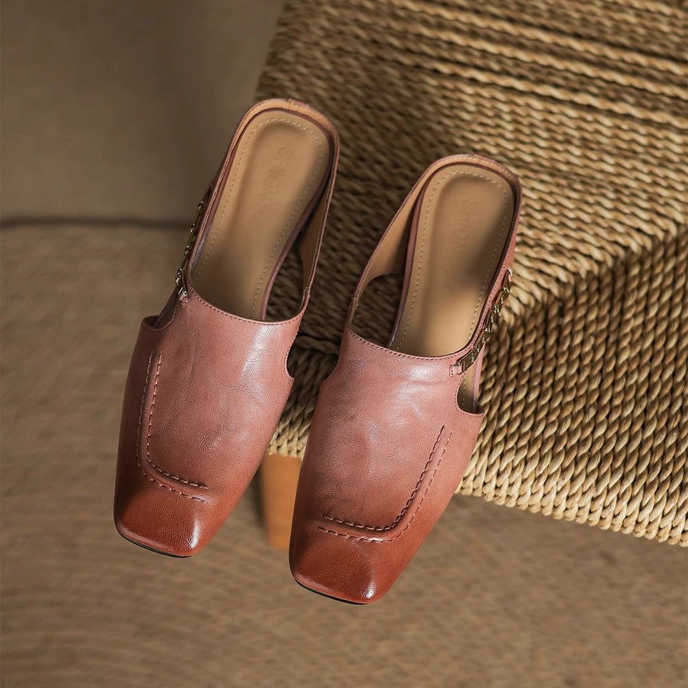 Mules donna estive casual, plantare comfort per lunghe passeggiate e relax.