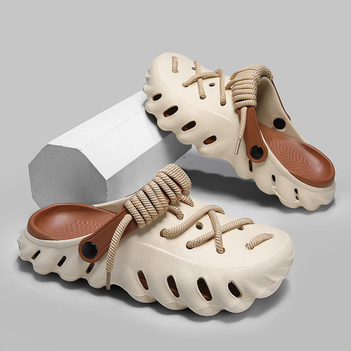 Zoccoli casual da uomo, leggeri e facili da indossare, con strap regolabile.