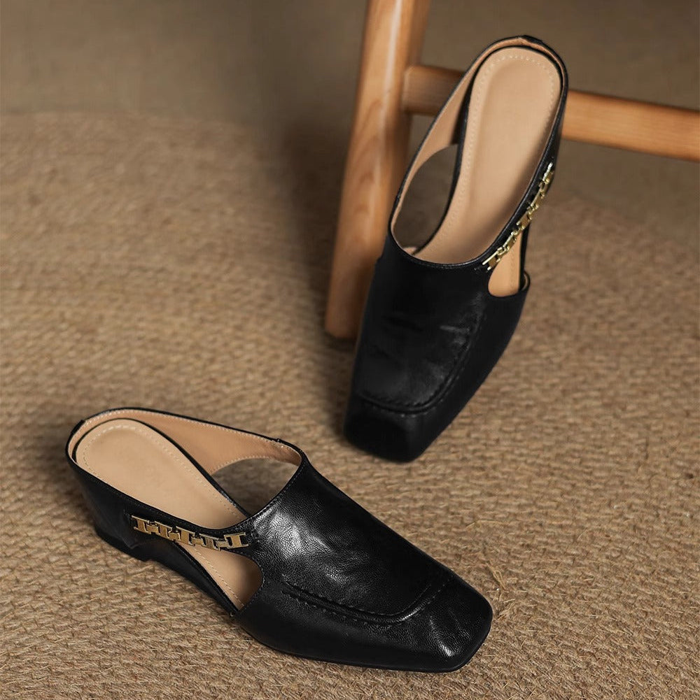 Mules donna estive, calzature casual perfette con plantare comfort per ogni outfit.