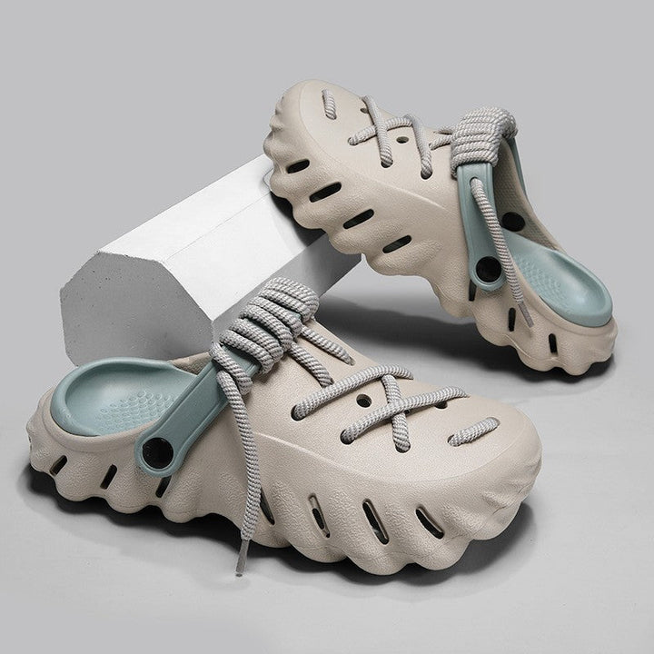 Zoccoli da uomo, design minimalista e leggero, con suola confortevole e traspirante.