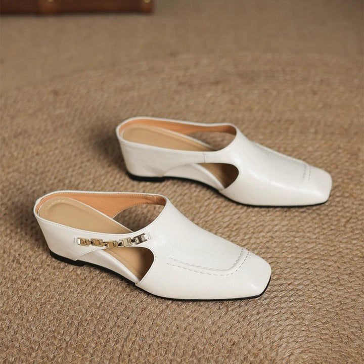 Scarpe mules donna casual, plantare imbottito per un comfort eccezionale.