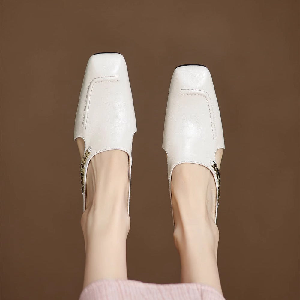 Mocassini mules donna, versatili e comodi per ogni occasione casual di primavera/estate.