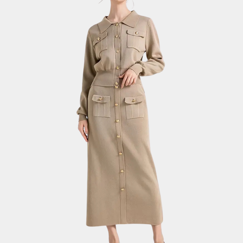 Set due pezzi donna casual chic, confortevole e versatile per primavera/estate.