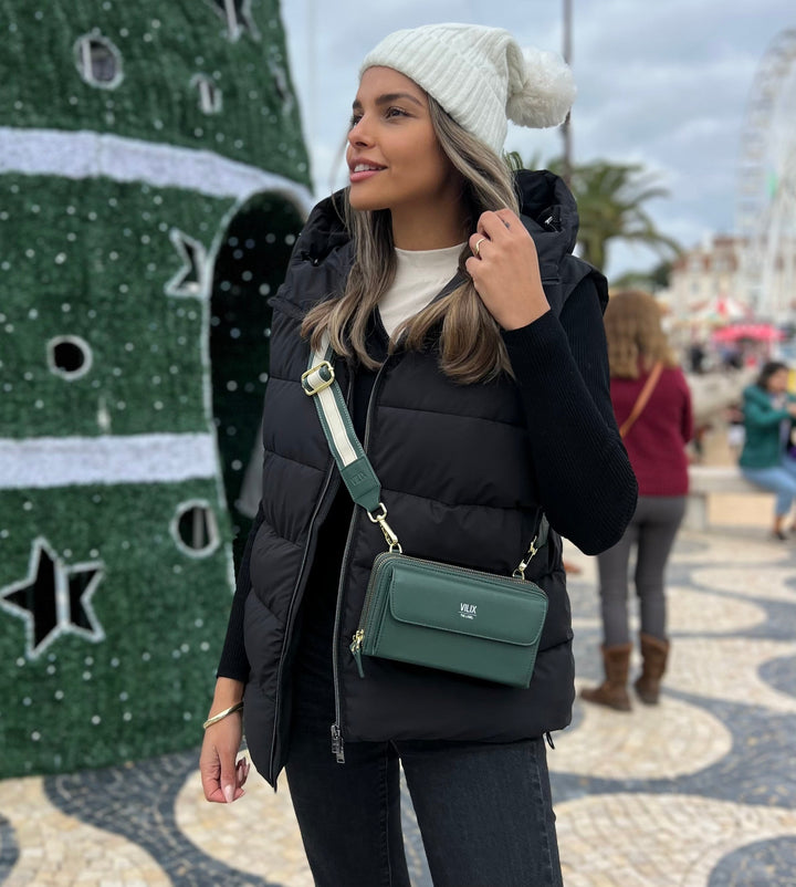 Elegante borsa portacellulare donna multicolore, un accessorio versatile per ogni stile.