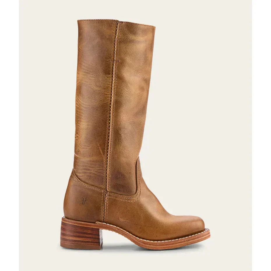 Calzature donna: stivali alti stile western neri, ideali per la moda invernale. Punta quadrata e comfort.
