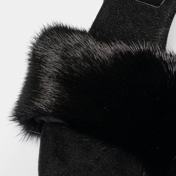 Scarpe da sera estive: sandalo donna Portofino nero con tacco elegante, ideale per un look sofisticato e alla moda.