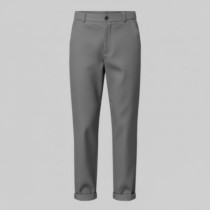 Pantaloni da donna eleganti a vita alta con gamba slim, ideali per l'ufficio e per un look alla moda e confortevole.