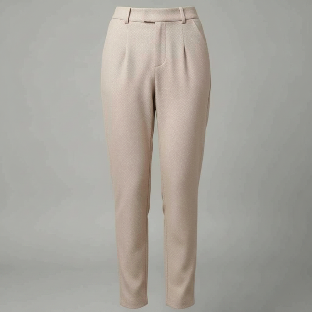 Pantaloni donna versatili: eleganti, a vita alta e gamba dritta, perfetti per ogni occasione, dall'ufficio al tempo libero.