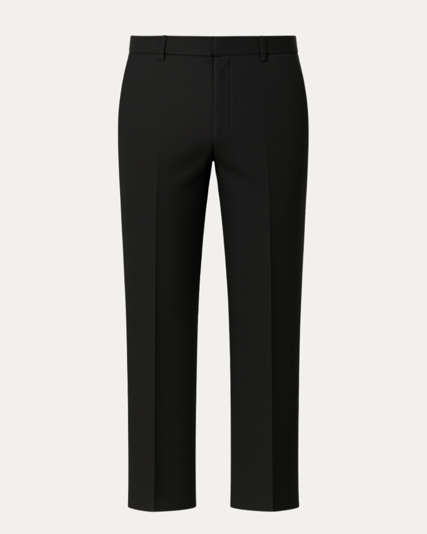 Pantaloni uomo slim fit blu, comfort maschile e stile sartoriale versatile. Perfetti per moda uomo.