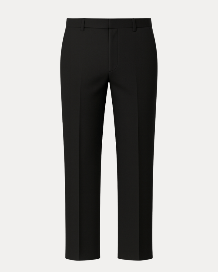 Pantaloni uomo slim fit blu, comfort maschile e stile sartoriale versatile. Perfetti per moda uomo.