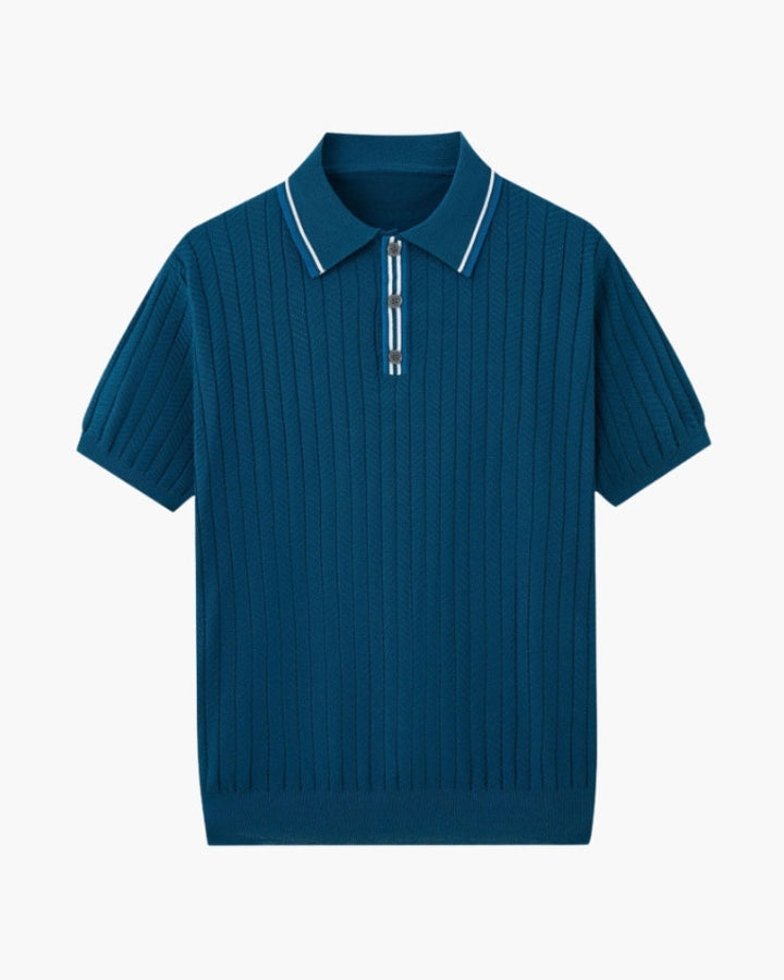 Abbigliamento maschile: polo uomo elegante, perfetta per un look smart casual o outfit estivo.