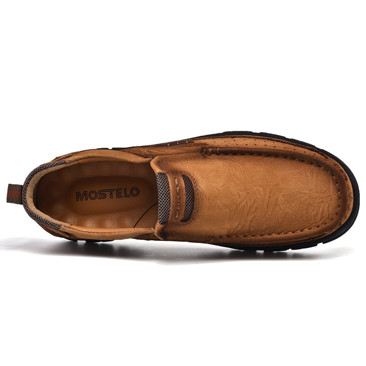 Scarpe casual chic slip-on uomo, suola ammortizzata per comfort superiore, antiscivolo.