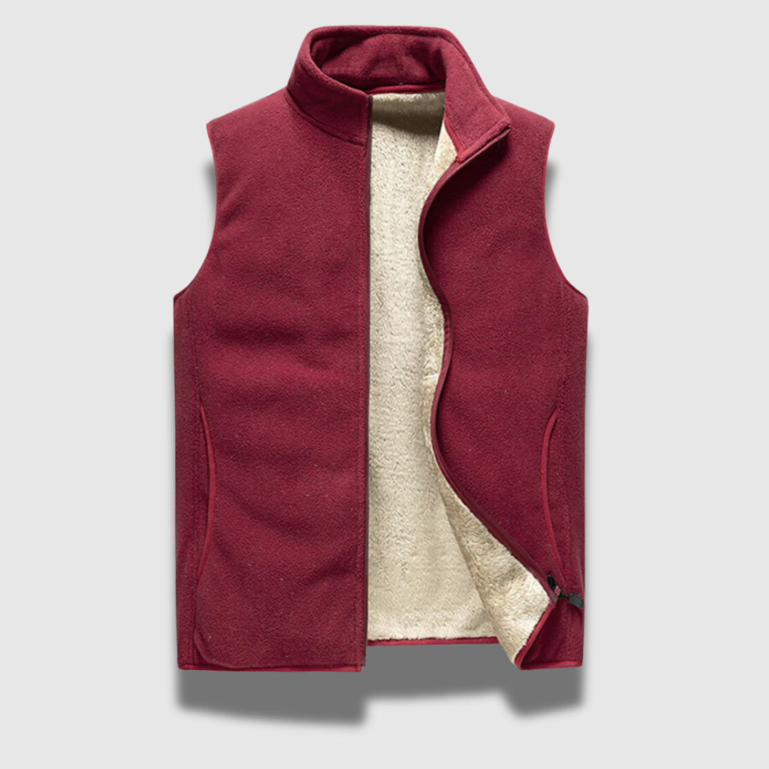 Moda uomo: gilet senza maniche caldo ma leggero, perfetto come giacca da viaggio o strato sportivo per l'inverno.