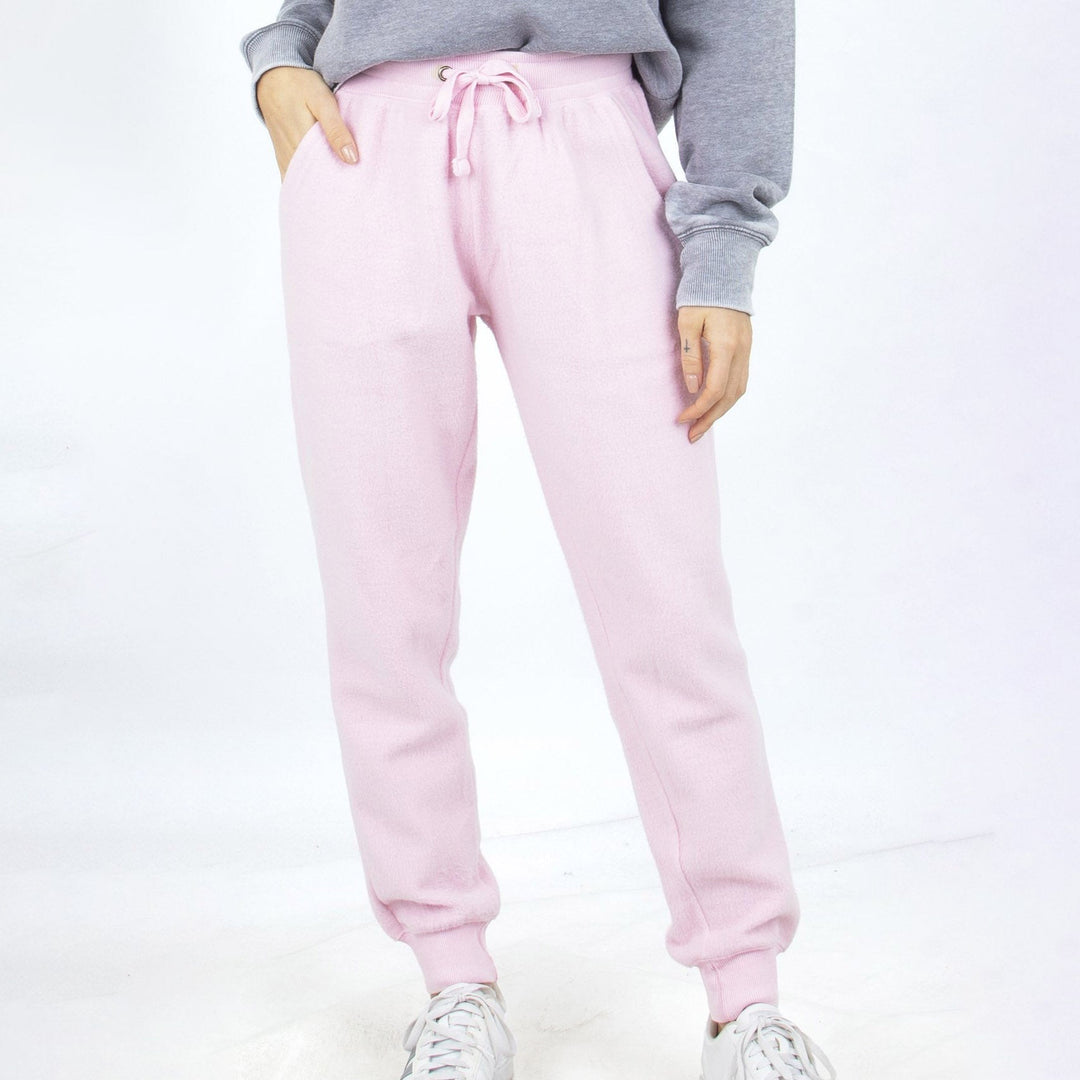 Abbigliamento donna: pantaloni jogger con vita elastica, ideali per sport e tempo libero.