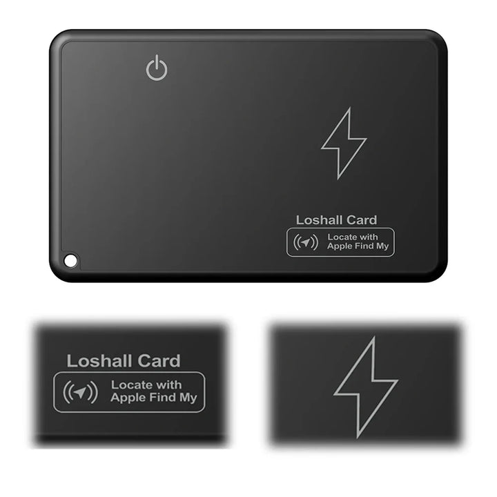 Localizzatore smart card per portafoglio, tecnologia Dov'è. Ricaricabile, sottile, offre tracciamento wireless e sicurezza.