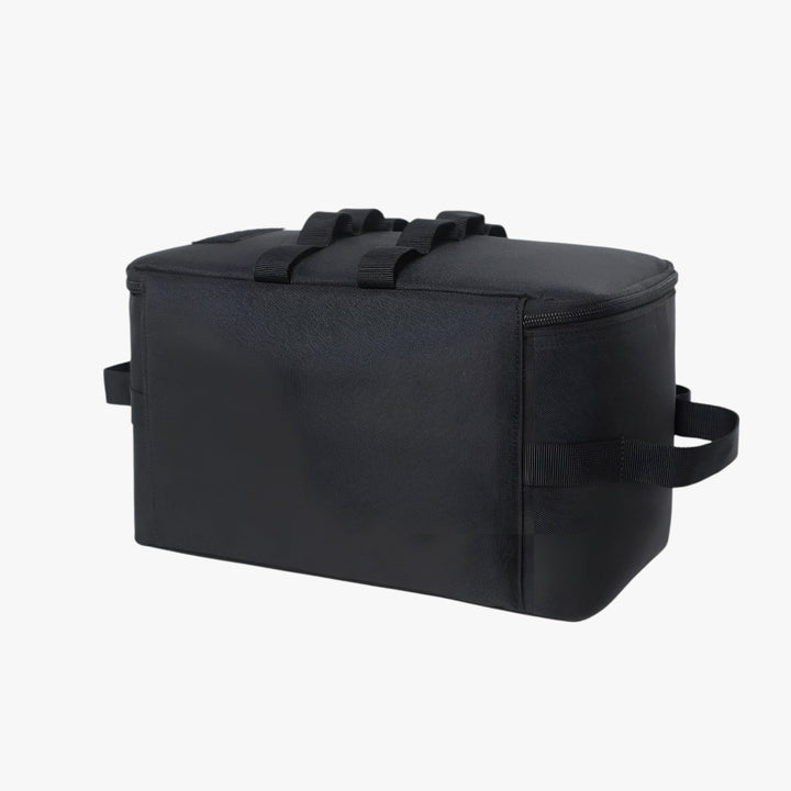 Borsa termica uomo compatta per picnic e viaggi, con scomparti multipli per organizzare il portapranzo.