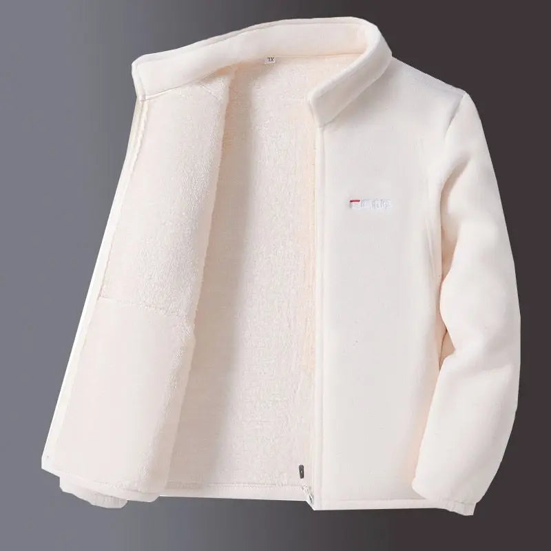 Giacca invernale donna viola termica, antivento, con zip integrale. Ideale per attività outdoor.