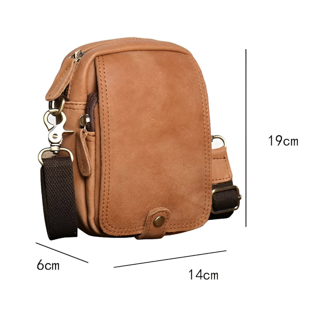 Borsa a tracolla verticale multicolore unisex, con scomparto cerniera, ideale per la vita quotidiana e viaggio.