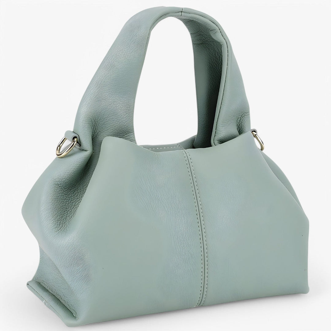 Borsa hobo marrone da donna con dettagli curati, design minimalista ed elegante. Borsa a spalla ideale per ogni stile.