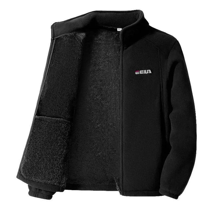 Giacca donna invernale multi-strato, termica e antivento, con zip integrale. Per attività outdoor.