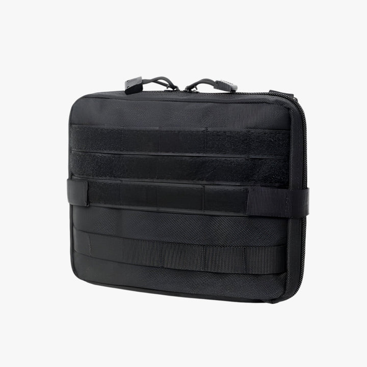 Borsa pronto soccorso compatta, disponibile in verde militare, kaki, nero. Kit emergenza adulti.