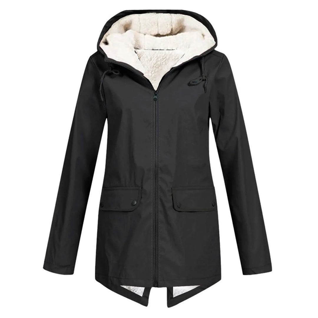 Parka donna invernale, giacca calda con cappuccio per affrontare il freddo con stile e comfort.