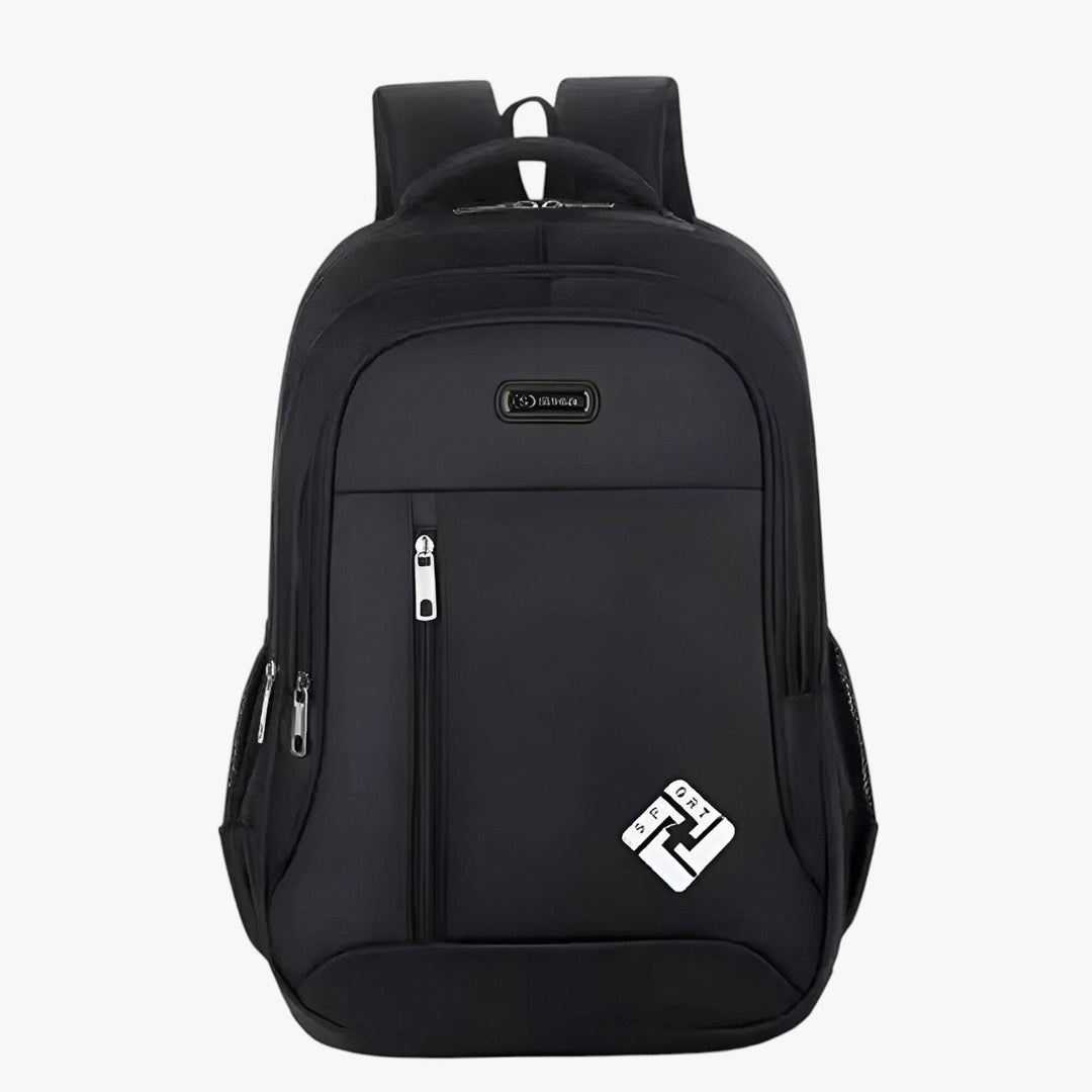 Zaino da uomo antifurto con porta USB esterna per ricarica facile, scomparto sicuro per laptop 15.6".