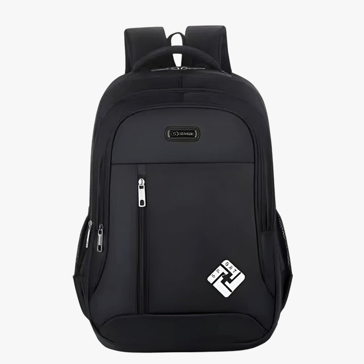 Zaino da uomo antifurto con porta USB esterna per ricarica facile, scomparto sicuro per laptop 15.6".