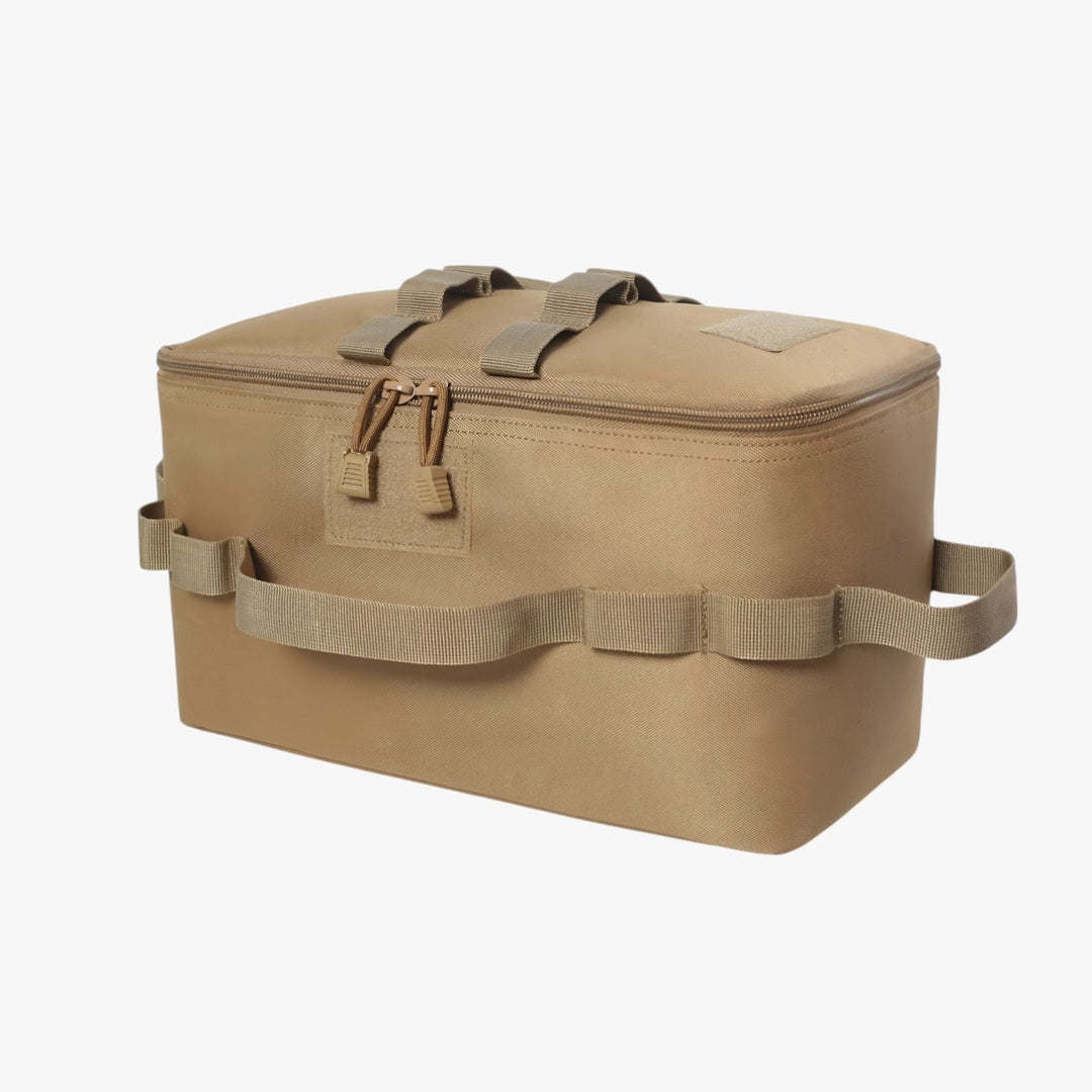 Borsa termica uomo con scomparti multipli, ideale per un pranzo organizzato e fresco in viaggio o a lavoro.