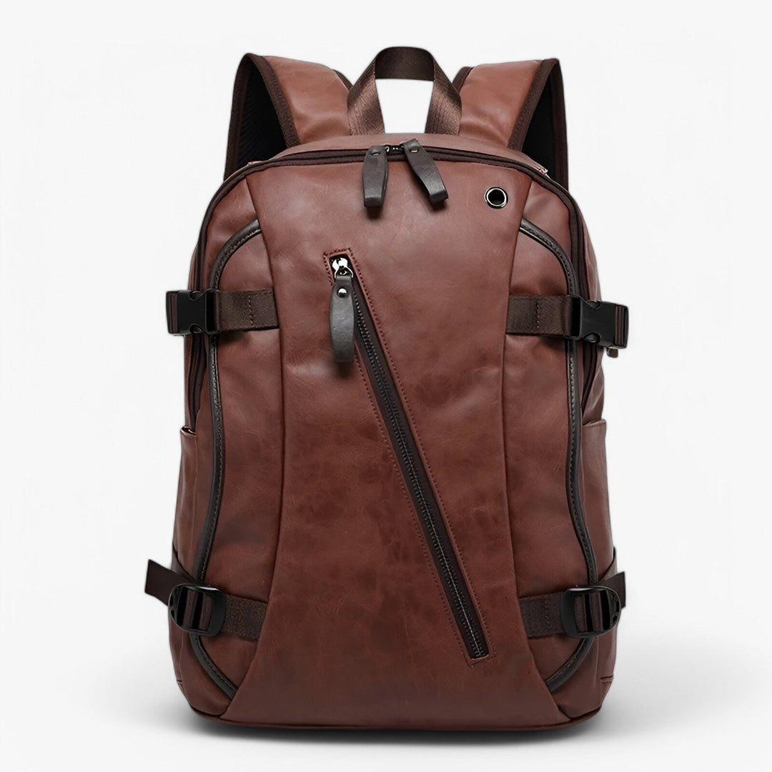 Zaino da uomo multitasche moderno e versatile, perfetto per l'ufficio, il viaggio o l'uso casual. Massima organizzazione.