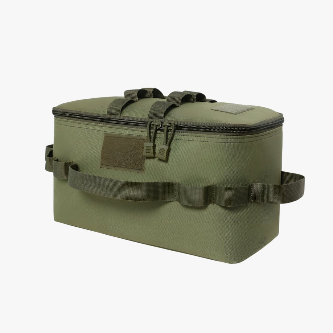Borsa termica uomo nera multiscomparto per pranzo in ufficio e picnic.