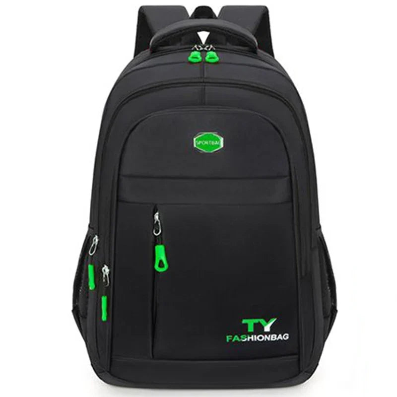 Zaino unisex in nylon ultra resistente, design moderno. Ottimo per scuola, viaggio e uso quotidiano, duraturo.
