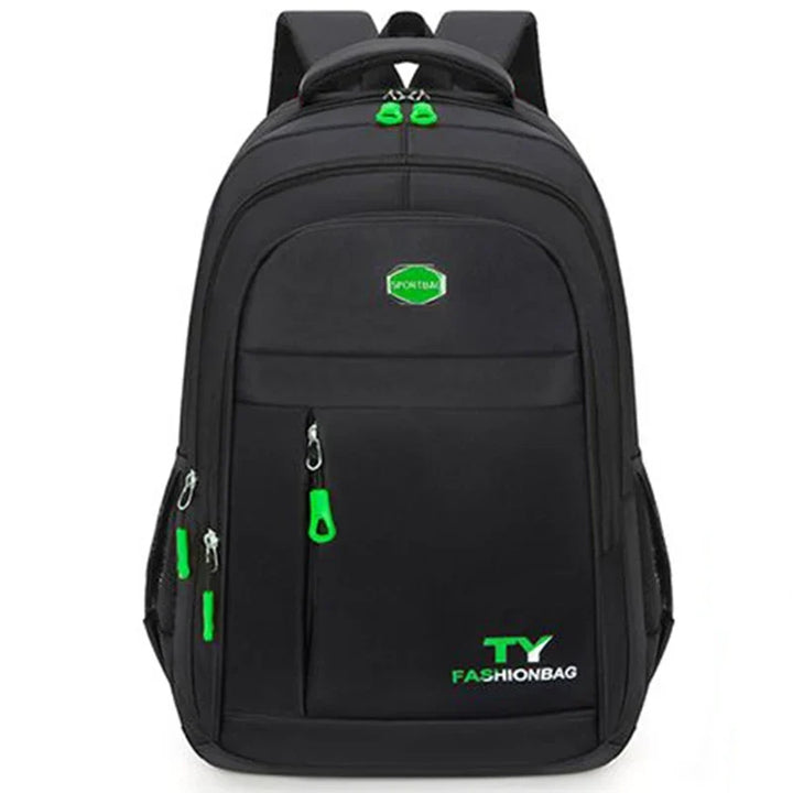 Zaino unisex in nylon ultra resistente, design moderno. Ottimo per scuola, viaggio e uso quotidiano, duraturo.