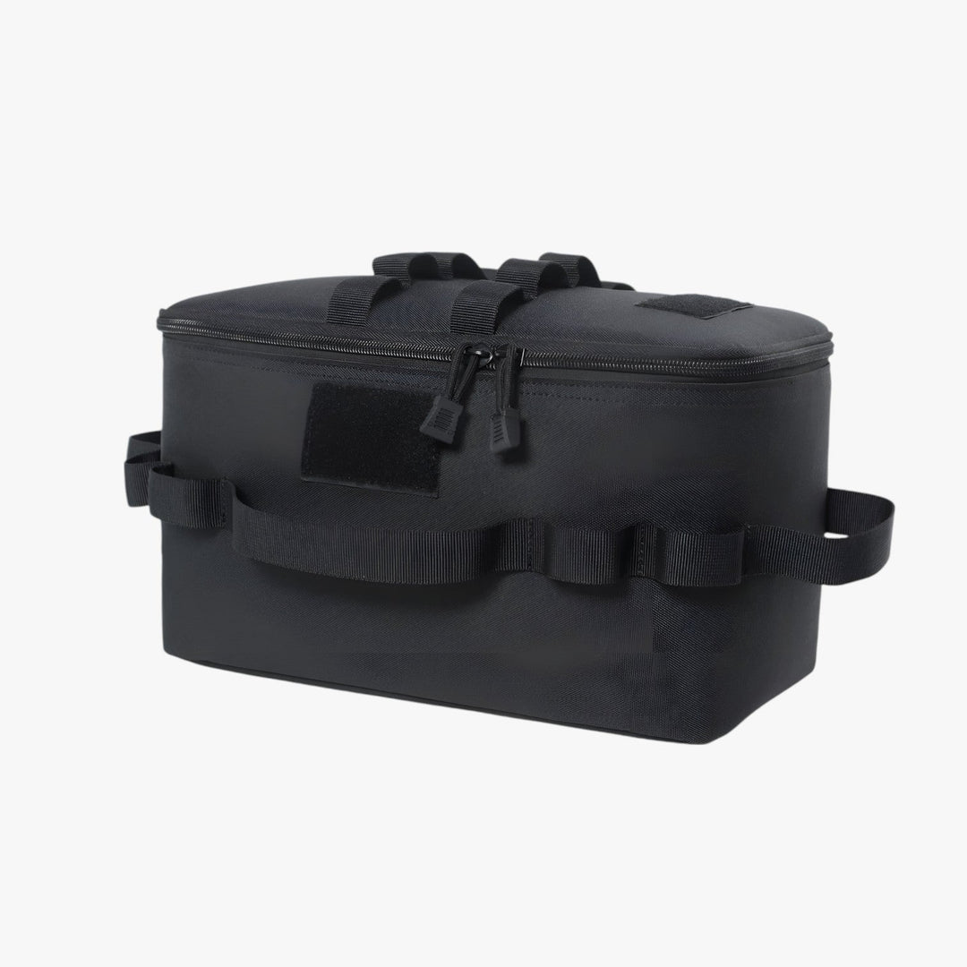 Trasporta il tuo pranzo fresco con questa borsa termica multiscomparto da uomo, perfetta per ufficio e picnic.